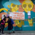 Foto de la huelga feminista en Barcelona-CRISTINA QUICLER