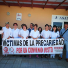 Una de las concentraciones celebradas en Soria.-HDS