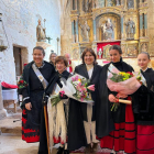 Celebración de las águedas en Peñalba de San Esteban.-ANA HERNANDO