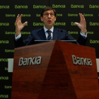 El presidente de Bankia, José Ignacio Goirigolzarri, en la presentación del plan estratégico en febrero del 2018.-REUTERS / SUSANA VERA