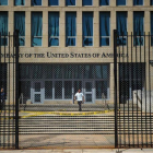 Embajada de EEUU en La Habana.-AFP