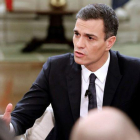 Sánchez suprimiría la inviolabilidad del Rey y augura que Felipe VI lo apoyaría.-ÁNGEL DÍAZ (EFE)