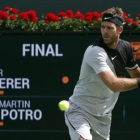 Del Potro gana en Indian Wells al suizo Federer.-EFE / JOHN G. MABANGLO