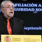 El secretario de Estado de la Seguridad Social, Octavio Granado.-EFE/ VÍCTOR LERENA