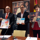 González de Córdoba, López Represa y Gil presentan la nueva campaña.-TOÑO CARRILLO