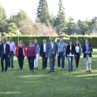 La familia del PP en una imagen de familia en la Dehesa-PP