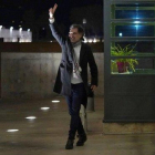 El presidente de Òmnium Cultural, Jordi Cuixart, reingresa a la cárcel de Lledoners.-MARC VILA