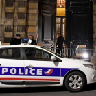 Coche de policía en Francia.-AFP