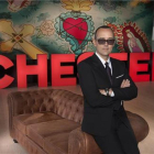 Risto Mejide, en el plató del programa 'Chester in love', de Cuatro.-
