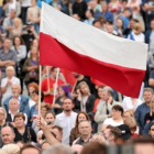 Manifestantes polacos contra la reforma judicial.-AGENCJA GAZETA / REUTERS