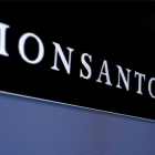 Logotipo de Monsanto en la bolsa de Nueva York.-REUTERS
