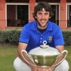 Daniel Berná, ganó la Copa del Rey amateur en marzo. / RFEG-