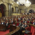 Imagen de un pleno del Parlament de Catalunya-DANNY CAMINAL