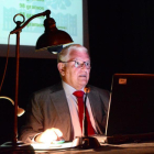 Ruiz Liso en su ponencia de ayer en la Santa Catalina-A. M.