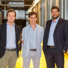 Oriol Chimenos, Luis Reig, Leonardo Ramírez, socios de Zank.-