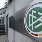 Fachada de la sede de la Federación Alemana de Fútbol (DFB), en Fráncfort.-REUTERS / RALPH ORLOWSKI