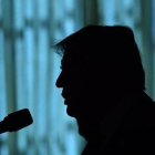 Donald Trump, durante una intervención en la Casa Blanca.-NICHOLAS KAMM (AFP)
