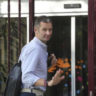 Iñaki Urdangarin llega a la residencia Don Orione para cumplir con servicios sociales.-DAVID CASTRO