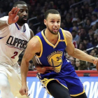 Stephen Curry en un partido contra los Clippers.-EFE / MIKE NELSON