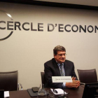 El presidente de Airef, José Luis Escrivá, en un acto en el Cercle dEconomia.-EUROPA PRESS