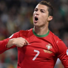 Cristiano Ronaldo, durante un encuentro con Portugal-AFP / JONATHAN NACKSTRAND