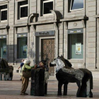 Sucursal principal de Liberbank en la ciudad de Oviedo.-EFE/ J.L CEREIJIDO