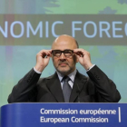 El comisario europeo de Asuntos Economicos y Financieros, Pierre Moscovici, en una foto de archivo.-OLIVIER HOSLET