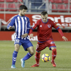 Ante el Lorca fue el último partido que Pablo Valcarce jugó como titular.-Luis Ángel Tejedor