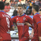 Vicente regresaba a la titularidad ante el Bilbao Athletic después de no viajar a Ponferrada.-Diego Mayor