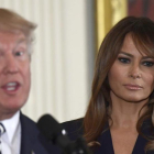 Trump y su esposa, Melania.-/ AP / SUSAN WALSH