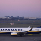 Avión de Ryanair-