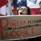 Protestas sociales en contra del presidente de Chile.-EFE