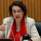 La ministra de Trabajo Migraciones y Seguridad Social, Magdalena Valerio. /-JUAN CARLOS HIDALGO