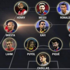 Once ideal de la UEFA en el siglo XXI.-EL PERIÓDICO