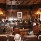 El Pleno ácordó llevar a Comisión el asunto de la laicidad.-Valentín Guisande