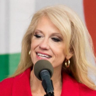 Kellyanne Conway, asesora de Trump.-TASOS KATOPODIS
