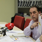 Rueda de prensa del alcalde de Golmayo-Luis Ángel Tejedor