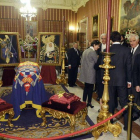 Aspecto de la capilla ardiente de la duquesa de Alba.-Foto: RAÚL CARO / EFE