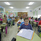Alumnos de sexto de primaria del colegio Comuneros de Castilla de Ávila.-ICAL