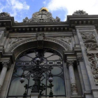 Detalle de la fachada del Banco de España.-AGUSTÍN CATALÁN