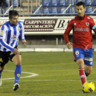 El partido ante el Hércules fue el último de Nagore con los rojillos. / A. Martínez-