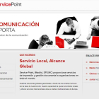 Web de Service Point.-EL PERIÓDICO