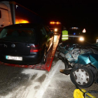 Accidente de tráfico ocurrido este año en la provincia.-ÁLVARO MARTÍNEZ