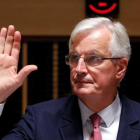 El responsable de la UE en las negociaciones sobre el brexit, Michel Barnier.-YVES HERMAN (REUTERS)