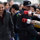 El secretario general de Podemos, Pablo Iglesias.-
