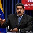 La legitimidad de Maduro en la presidencia está cuestionada por la Unión Europea, la Organización de Estados Americanos, Estados Unidos y varios países latinoamericanos.-AFP