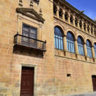 Fachada exterior del Palacio de Justicia. / ÁLVARO MARTÍNEZ-