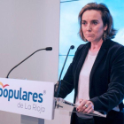 La vicepresidenta de Polítia Social del PP, Cuca Gamarra.-ABEL ALONSO (EFE)