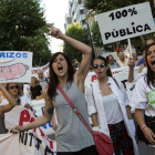 Manifestación contra los recortes en la Sanidad Pública.-/ ALBERT BERTRÁN (EL PERIÓDICO)
