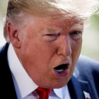 Trump ha protagonizado varios enfrentamientos con el mundo de Hollywood.-EFE